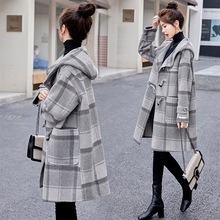 手工双面羊毛大衣2022年秋冬新款女装时尚韩版休闲外套