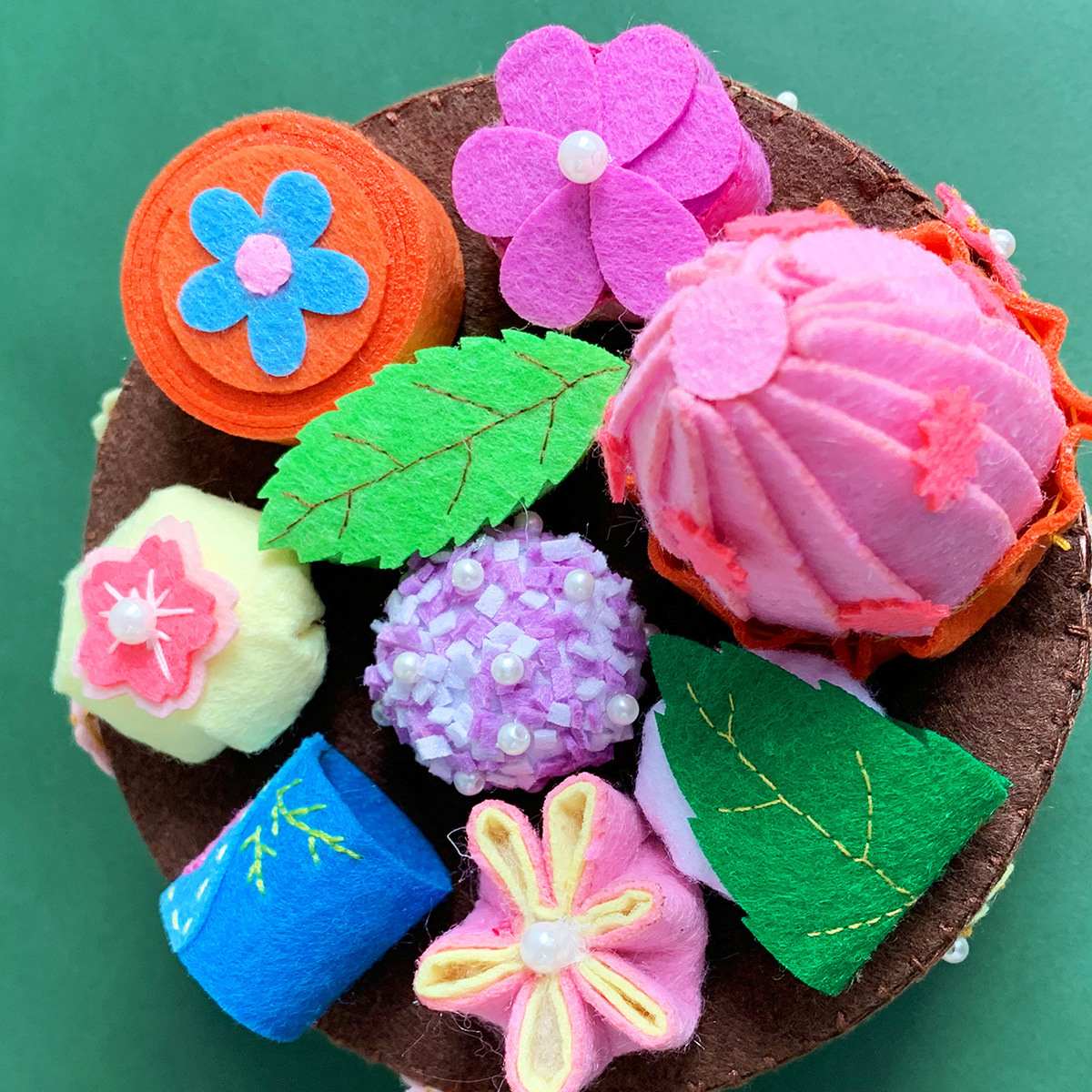 儿童手工diy毛毡材料包幼儿园益智不织布礼物亲子互动玩具批发