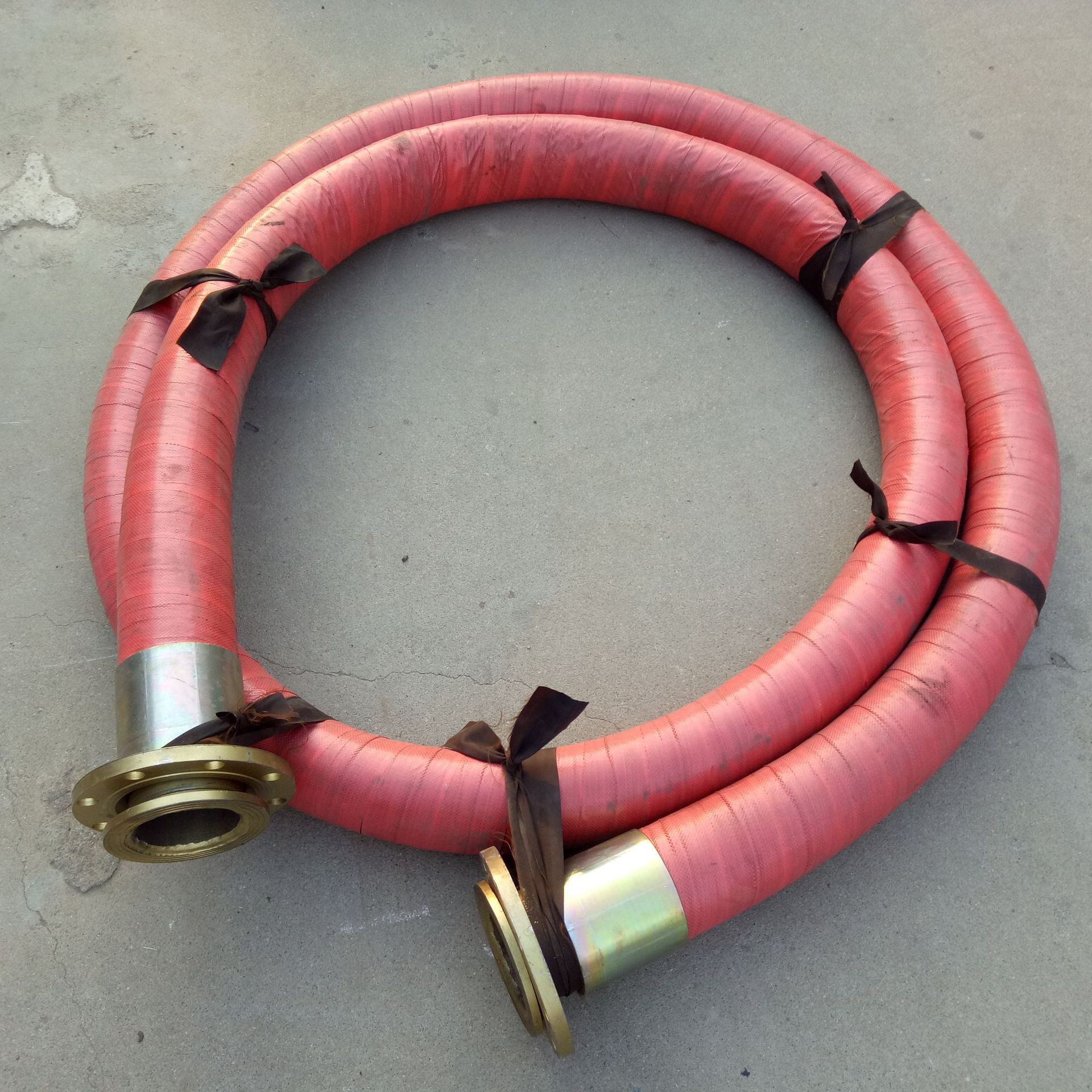 102扣压式高压软管 4寸钢丝编织橡胶软管 高压胶管钢丝管