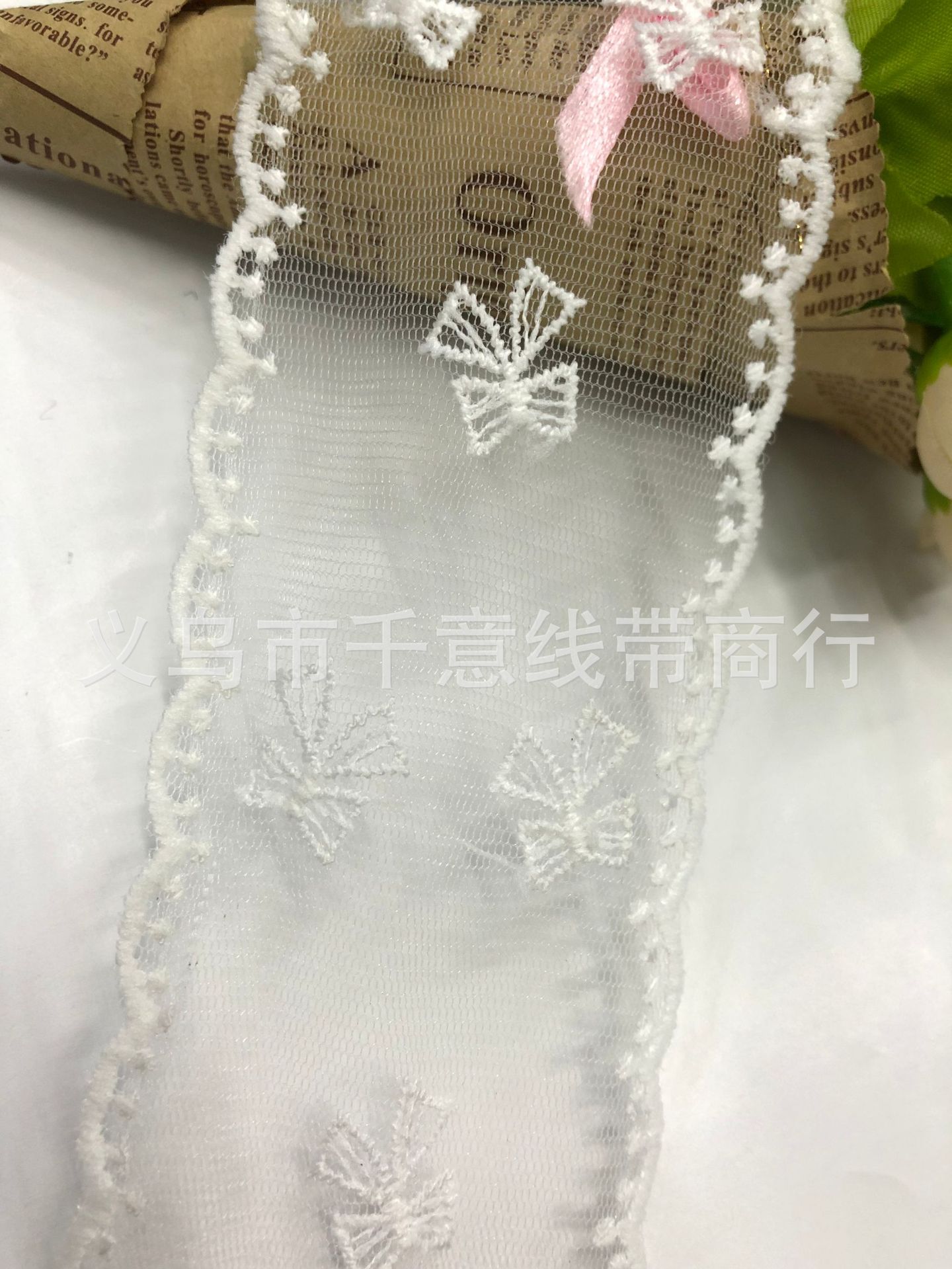 Products in Stock New Embroidery Lace Accessories Handmade DIY Hair Accessories Home Bedding Clothing Curtain Fabric Lace Material