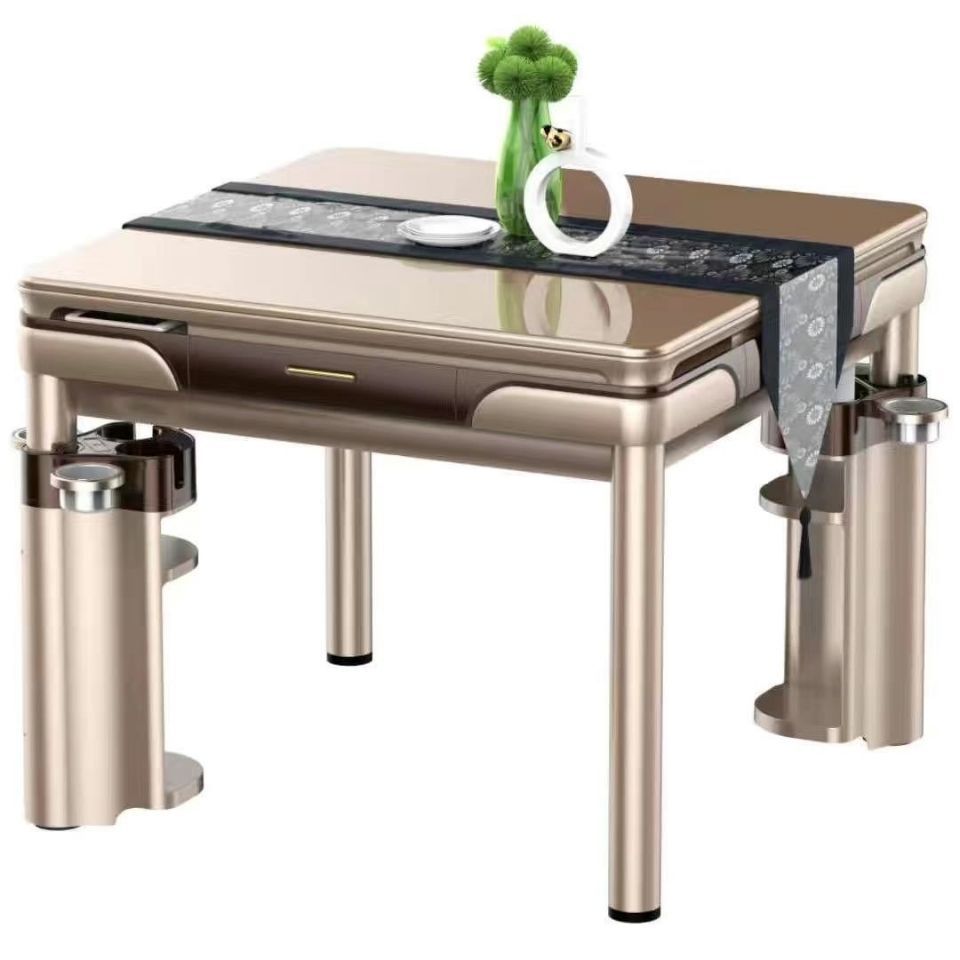 静音麻将机全自动新款餐桌两用棋牌家用无声麻将桌多功能折叠机麻