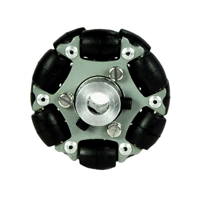 90度2寸负载5kg全向轮麦克纳姆轮机器人主动轮滚轮转向轮