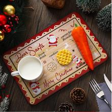 创意圣诞老人木制个性化平安夜款托盘砧板菜板批发新款跨境西餐板