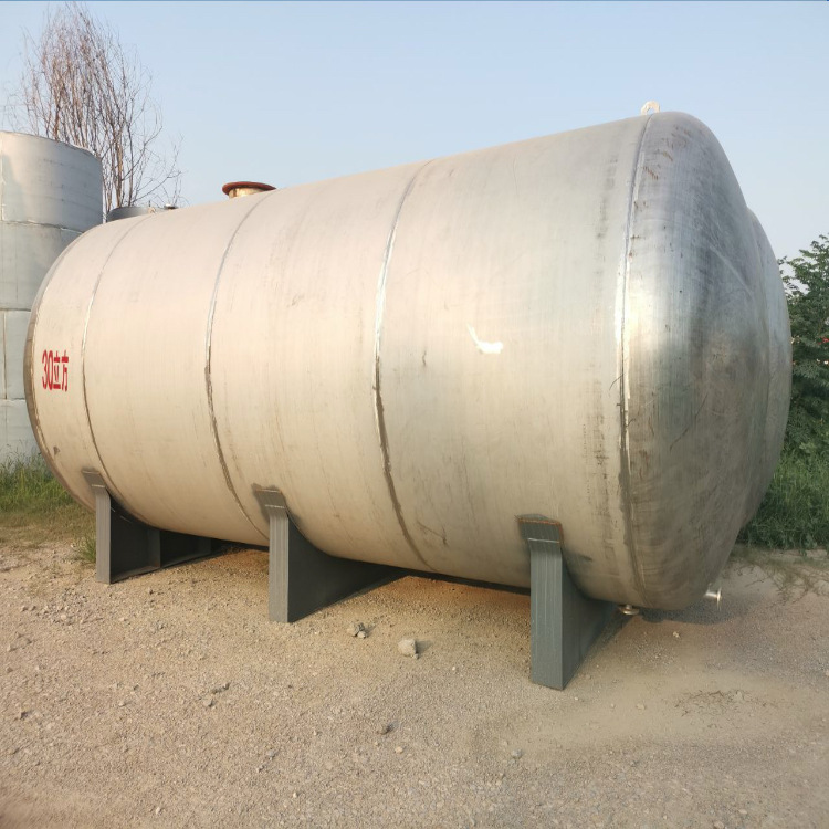 二手15立方搪瓷卧式储罐5立方搪瓷反应釜搪搪玻璃贮罐