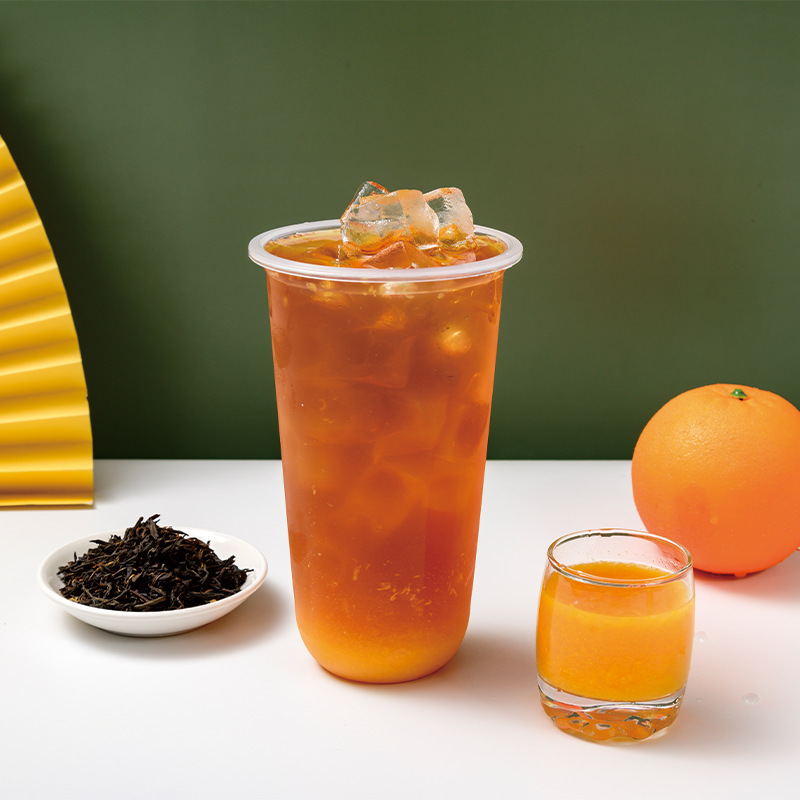 新鲜冷冻柳橙汁nfc橙汁 柳橙浓浆水果茶奶茶店原料速冻果汁950ml