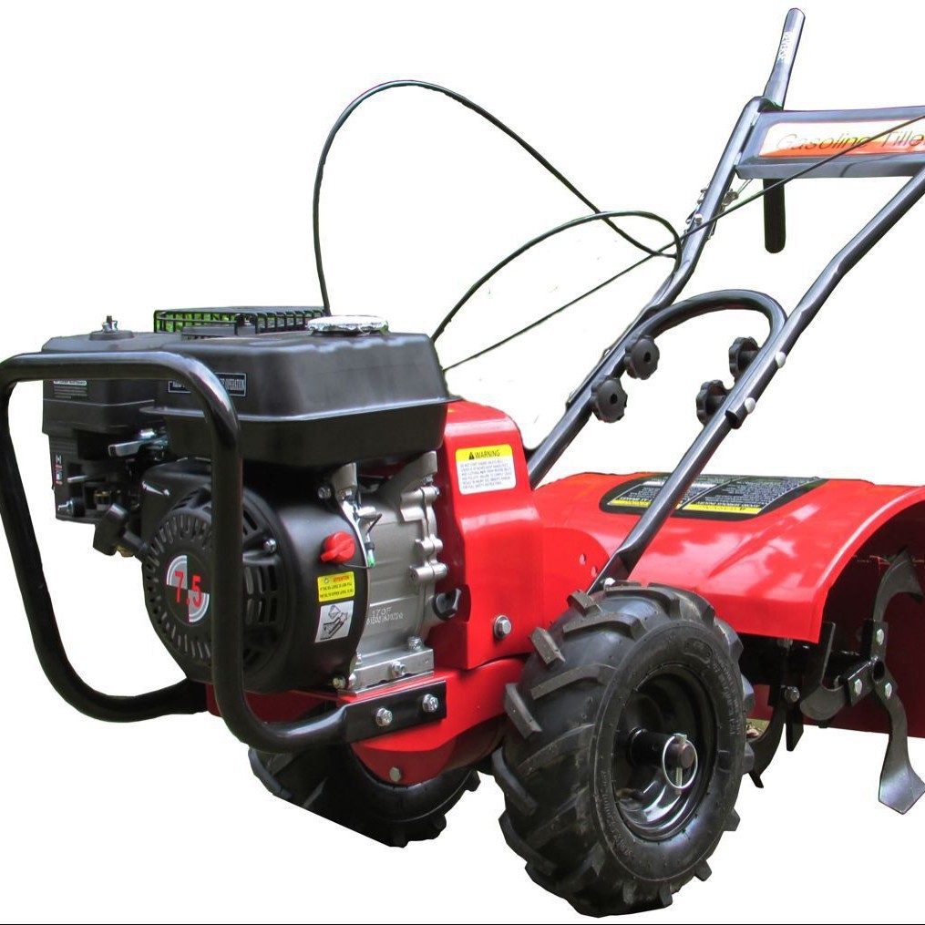 壹雪农用微耕机多功能耕地机小型松土除草翻土开沟耕田旋耕机家用