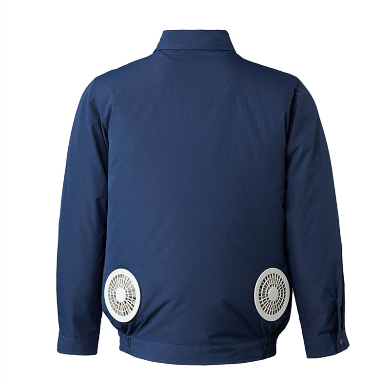 日本亚马逊夏季户外降温空调服电焊工制冷工作套装充电带风扇衣服