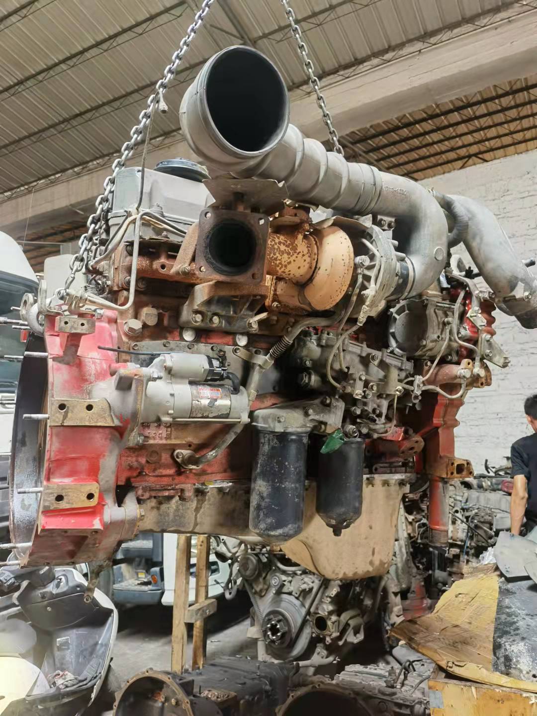 广汽日野700国三p11c ur发动机  精品日野发动机 p11c发动机