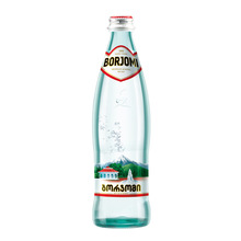 格鲁吉亚天然含气矿泉碱性苏打水玻璃瓶500/瓶