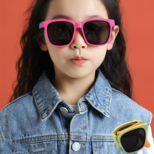 2023新款儿童太阳镜可折叠眼镜架偏光镜小学生太阳眼镜墨镜遮阳镜