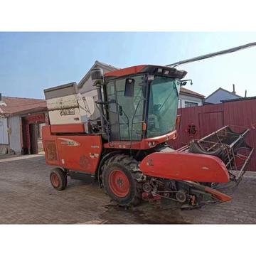 二手精品久保田轮式pro100 水稻玉米小麦收割机(2018年)-阿里巴巴