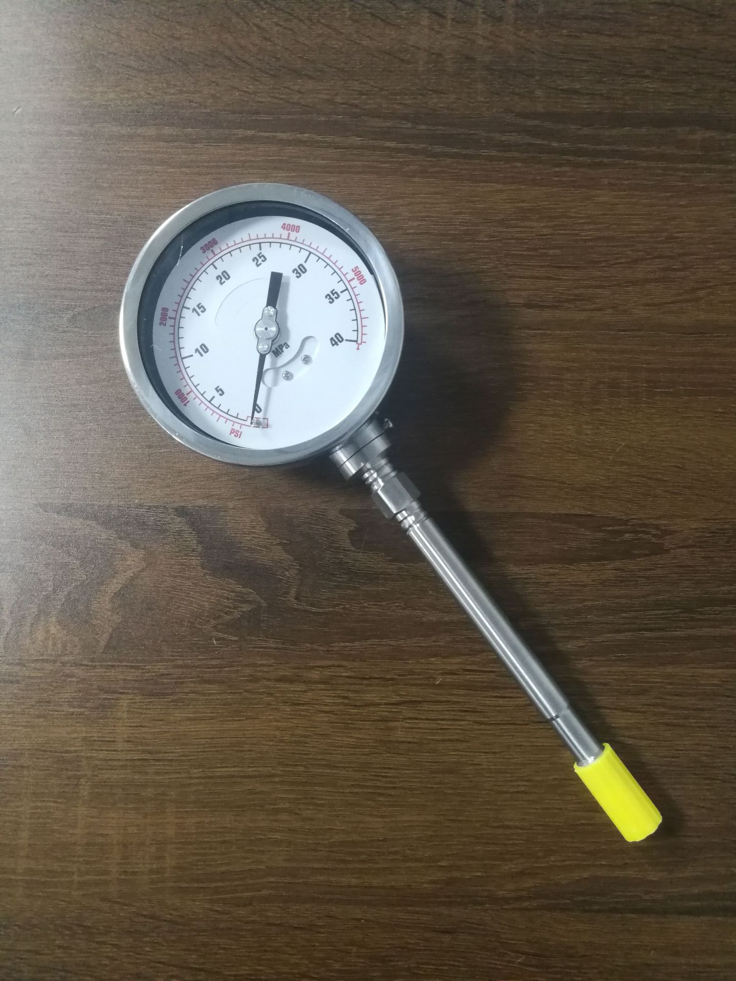 供应指针式高温熔体压力表pt1000d40mpa