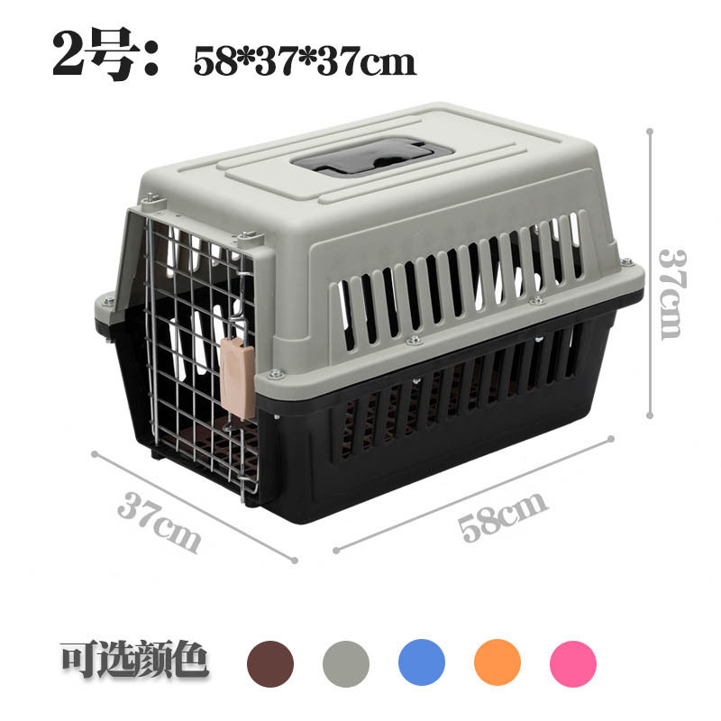 Cat Flight Case Cat Cage Portable out Dog Pet out Check-in Suitcase Air Box Carrying Case Flight Case