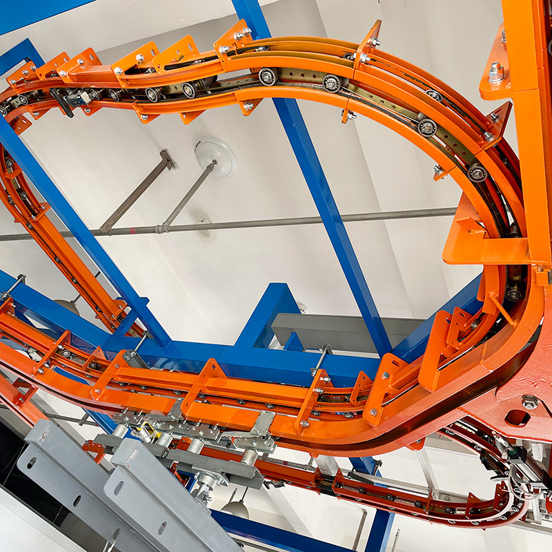 森海悬挂链流水线设备积放链链条悬挂链输送机积放式输送线加工