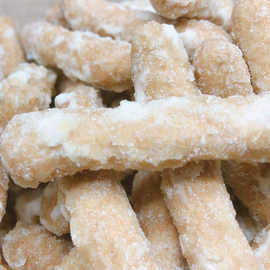 湖南特产儿时怀旧味道兰花根传统糕点零食老式花根零食