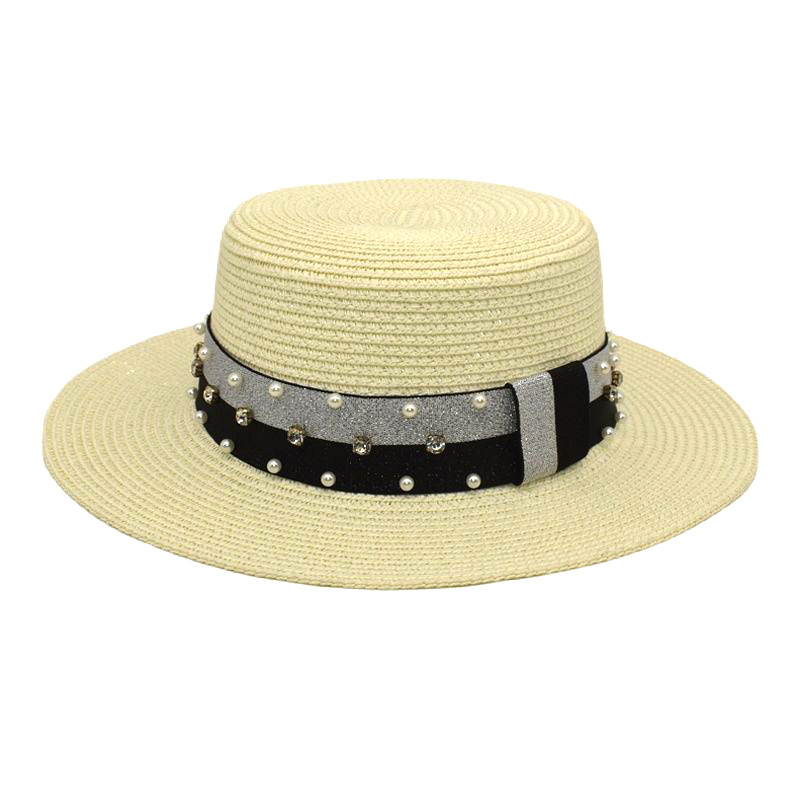 Cross-Border E-Commerce Women's Sun Hat Summer Outdoor Sun Protection Hat Korean Big Brimmed Straw Hat Outdoor All-Matching Sun Hat