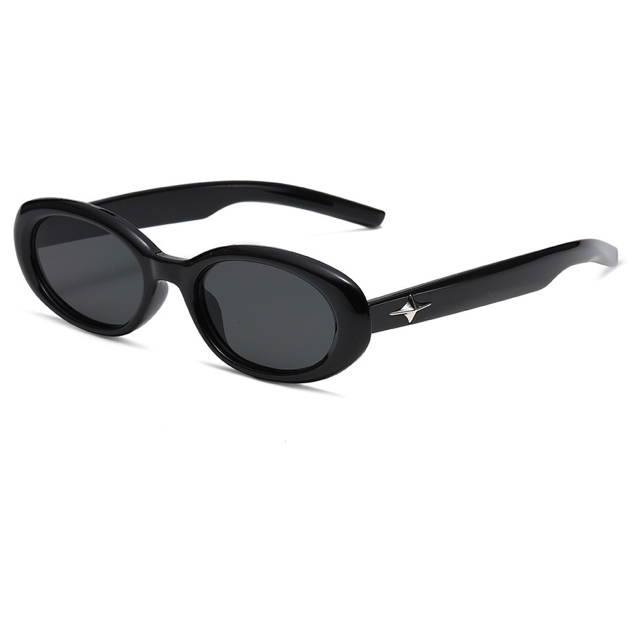 2023 New Gm Oval Frame XINGX Sunglasses Xiaohongshu Same Style High Sense Personal Influencer Men's and Women's Sunglasses