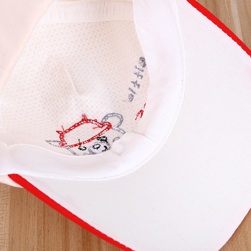 New Couple Children Hat New Male and Female Cute Baseball Cap Sun Shade Color Matching Japanese Wide Brim Fashion Peaked Cap