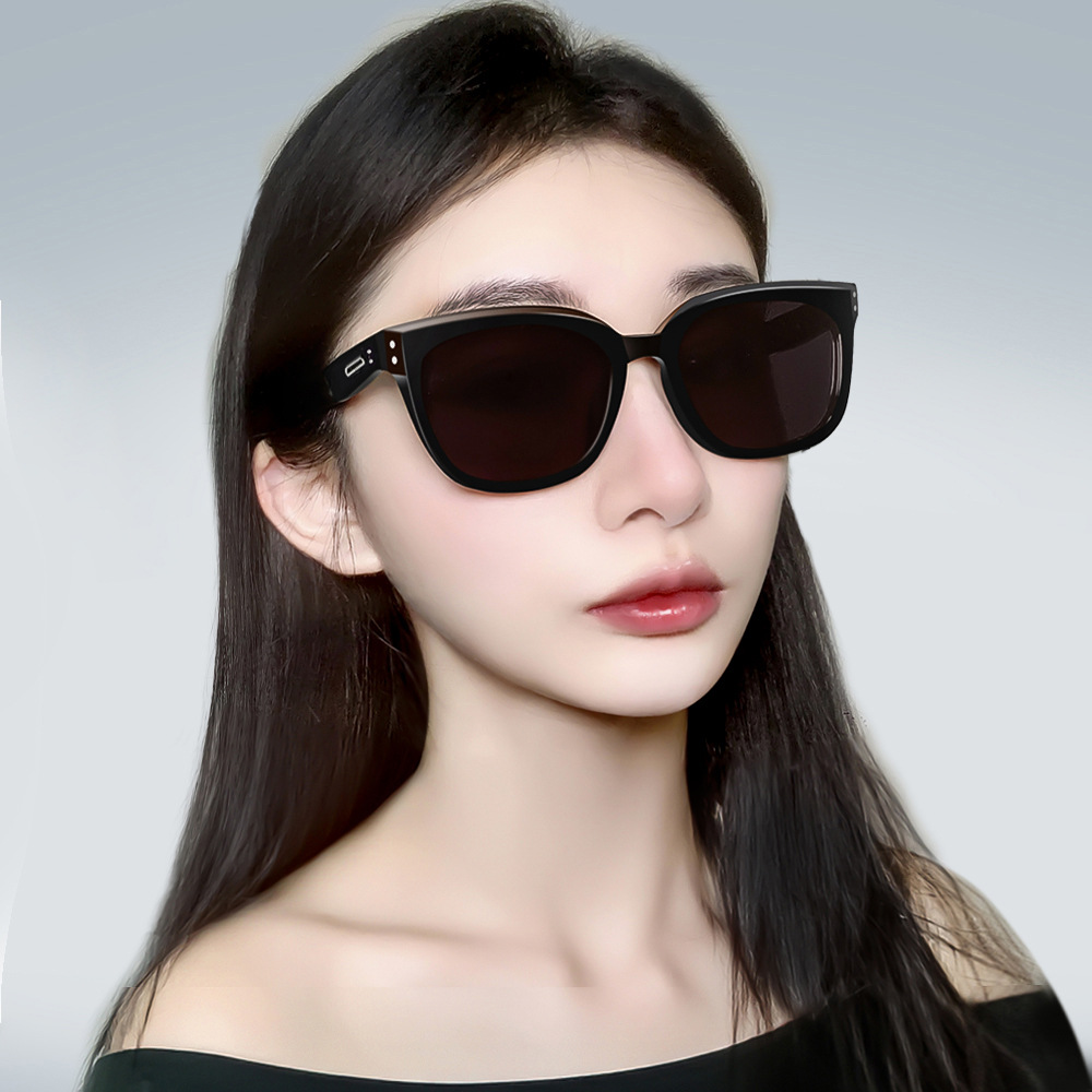 GM猫眼太阳镜 凹造型男女网红同款偏光墨镜 防紫外线太阳眼镜