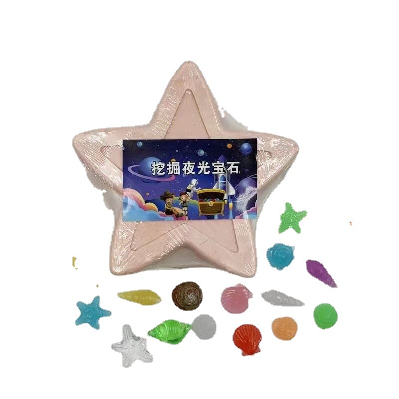 Wholesale Archaeology Mining Toys SpongeBob Ye Luoli Archaeology Mermaid Archaeology Luminous Gem Archaeological Toys