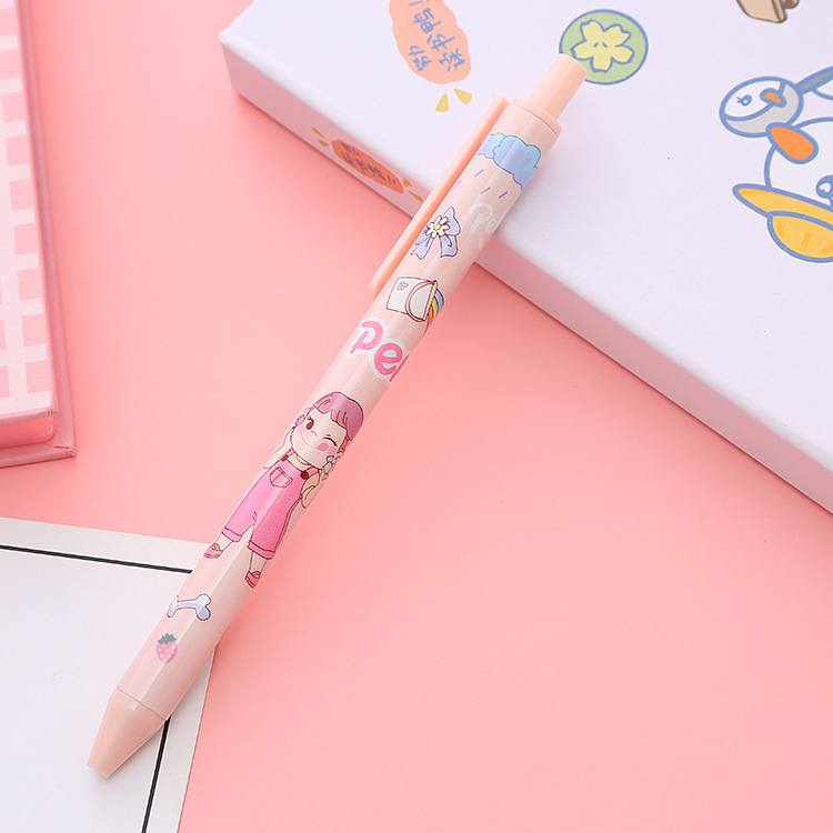 INS Limited Only Two Gel Pen Cute Student Hemp Ball Pressing Pen Office Stationery Press Water-Based Sign Pen