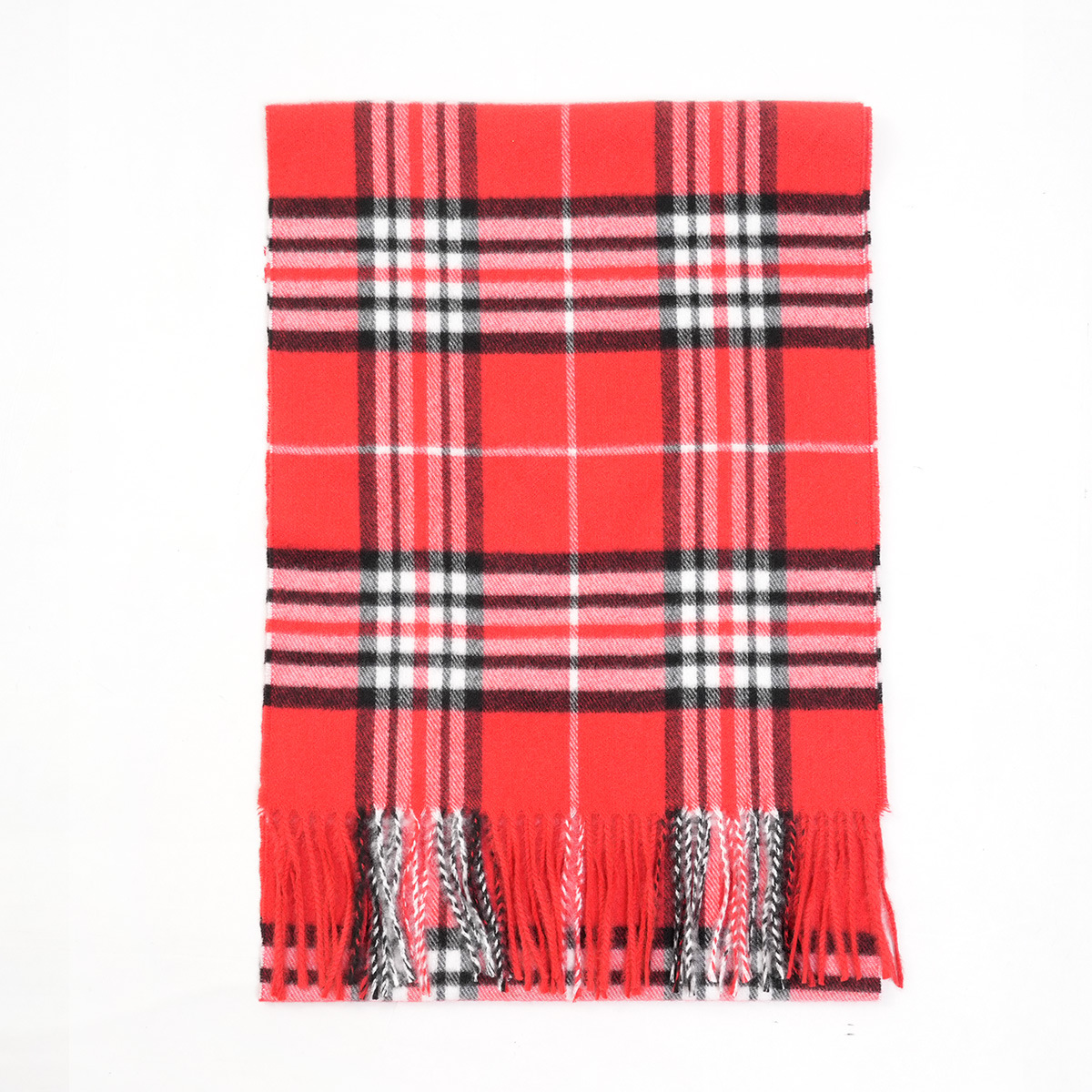 British Edinburgh Plaid Warm Men's Scarf Shawl College Style Scottish Plaid Scarf Cashmere Feel