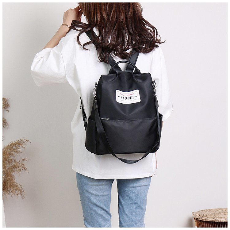 Anti-Theft Oxford Canvas Large-Capacity Backpack Wholesale Simple Travel Backpack Women 2020 New Fashion Bags