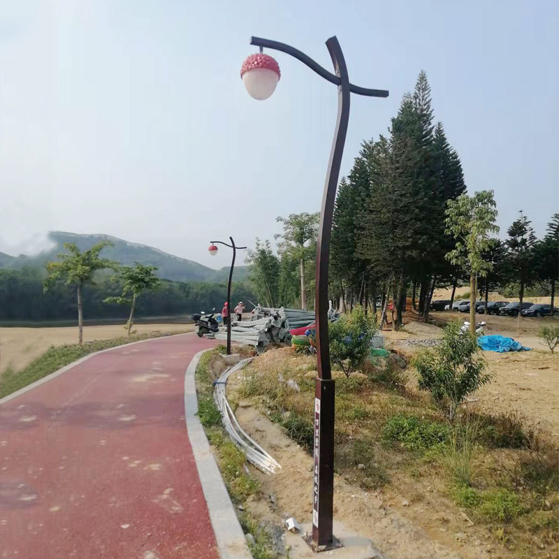 5米树脂灯荔枝公园庭院灯￥1580.0成交0套民族乡村仿木灯杆双头3.