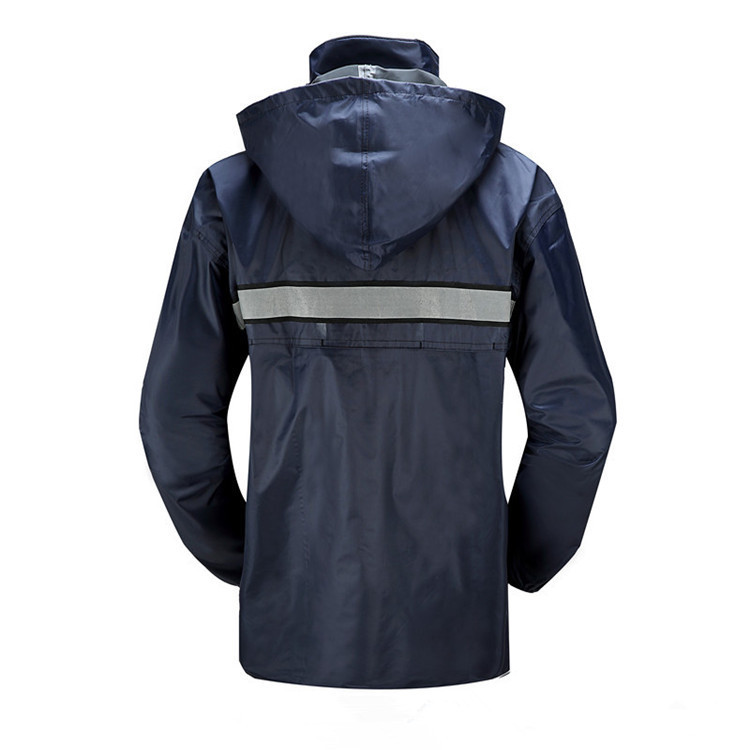 保护神雨衣套装a816 分体钓鱼户外登山雨衣裤子 加厚执勤双层雨衣