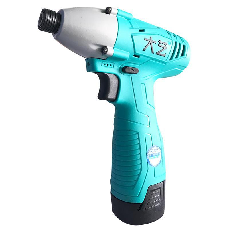 大艺充电式冲击起子机自攻螺丝燕尾钻2008电动螺丝刀大容量手电钻