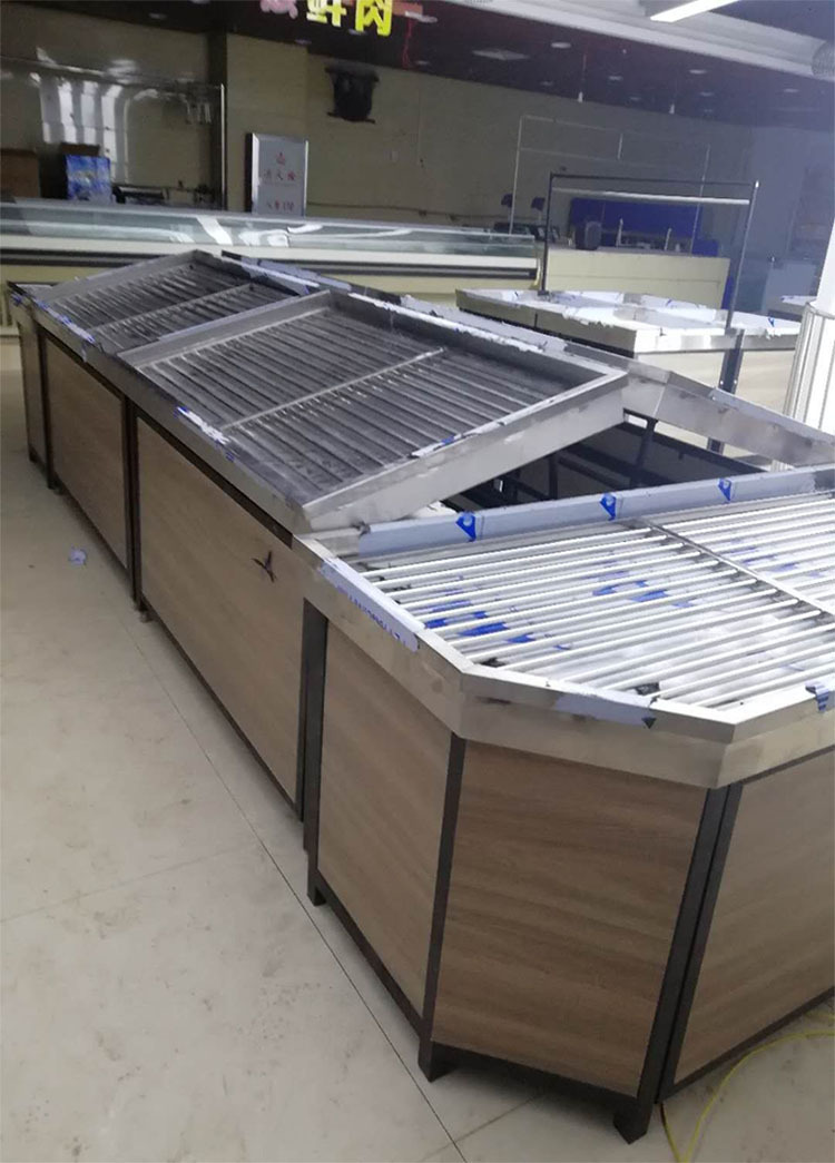 惠诚生鲜货架不锈钢水果货架蔬菜货架超市货架多功能展示架子