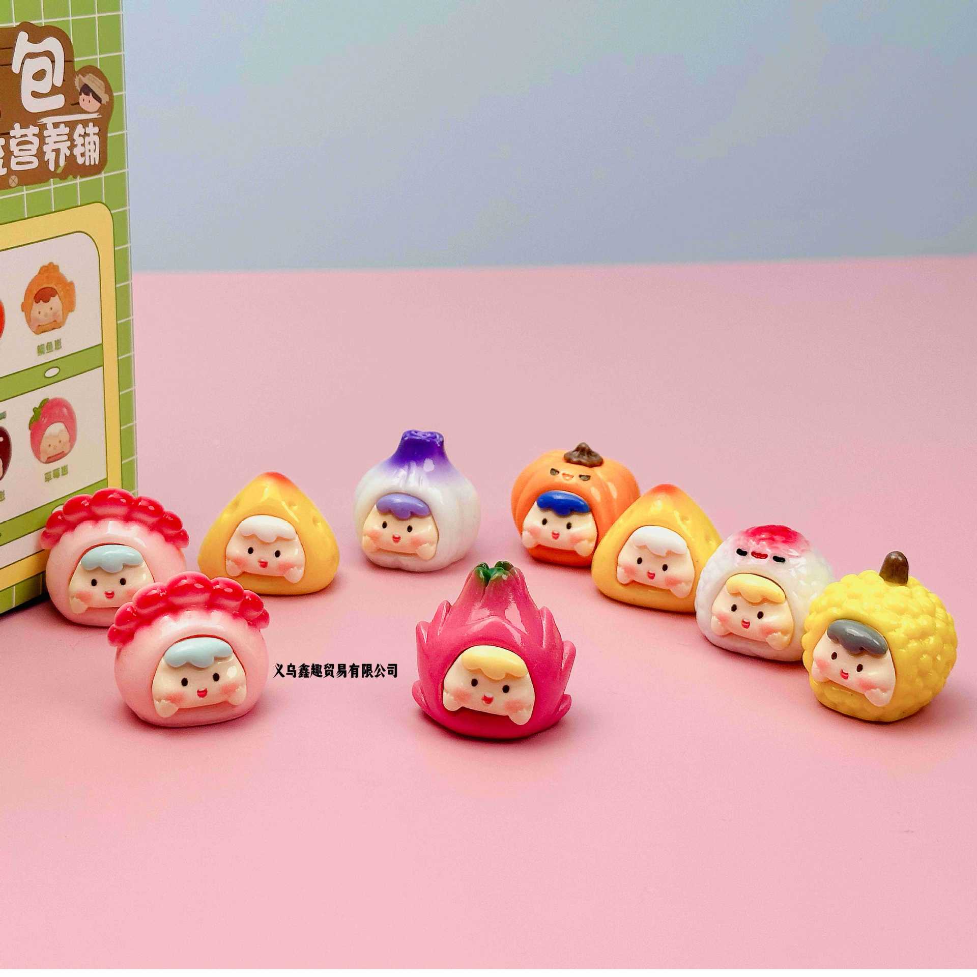 Forest Party Cute Grain Blind Box Blind Bag Figurine Garage Kits Trending Cartoon Small Ornaments Creative Surprise Cute Toys