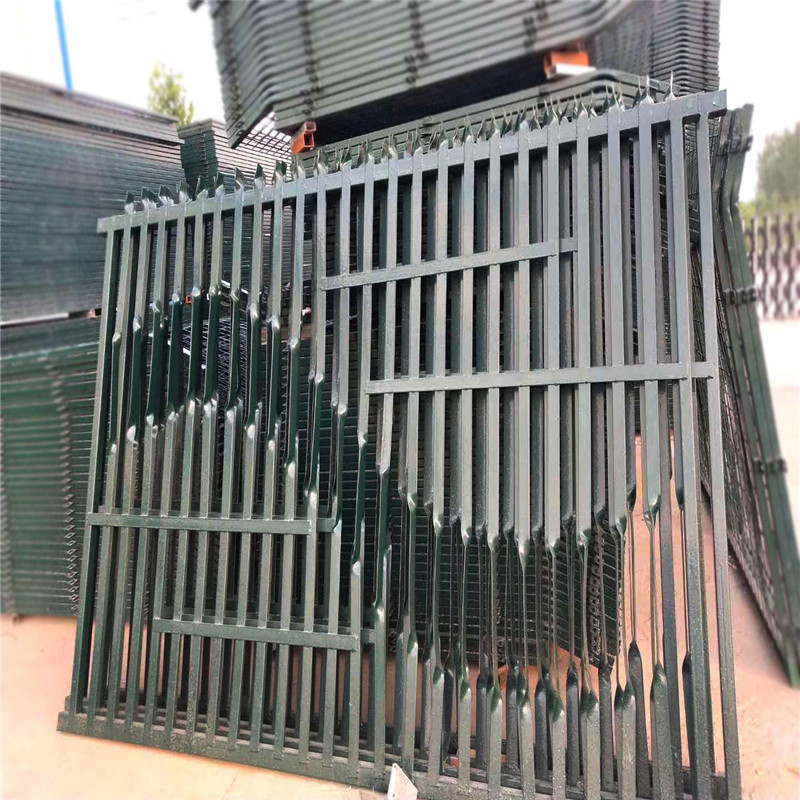 铁路护网扁铁 扁钢拧花 高铁铁艺栅栏 防护栅栏铁路 隔离栏
