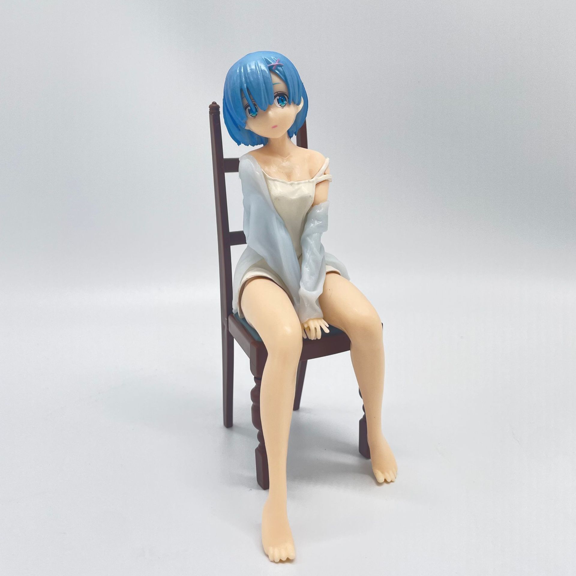 从零开始的异世界生活美少女蕾姆椅子蕾姆动漫手办模型车载摆件