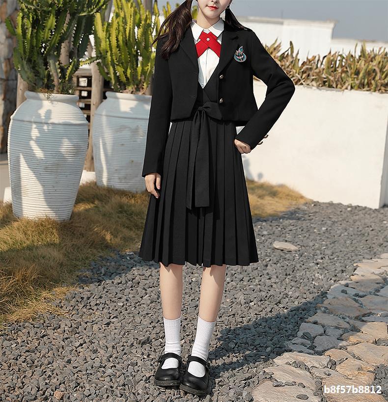 jk连衣裙夏原创jk制服套装大码可拆小个子藏蓝80cm全套基础卡奶裙