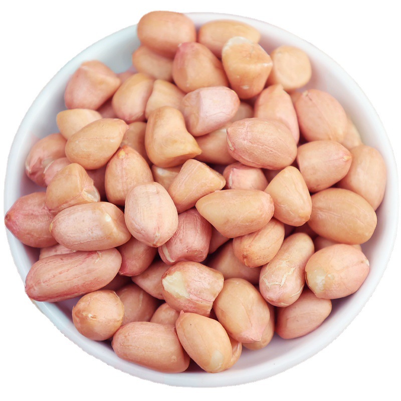 原味斤花生仁杂粮无壳去农家花生米新货大粒白沙不壳带壳5生新鲜