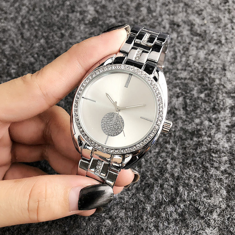 时尚奢华流行水晶石英表女士腕表学生dw款手表自定义表盘手表欧美