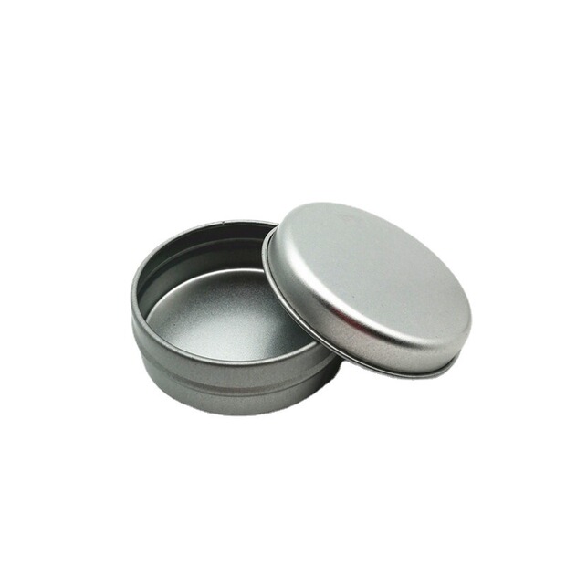 定制马口铁护手霜小圆罐 清凉膏薄荷膏铁盒 珍珠粉唇釉包装盒