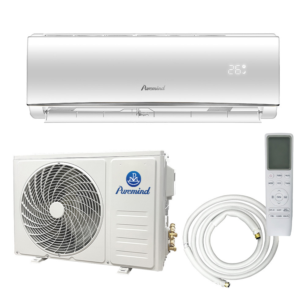 家用分体式空调挂机 9000btu air conditioner变频单冷预充线空调