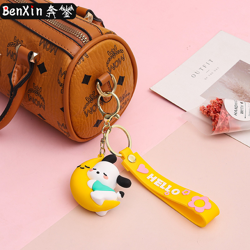 Cartoon Creative Sanrio Keychain Bag Pendant Cute Key Chain Ornaments Yiwu Small Commodity Gift Wholesale