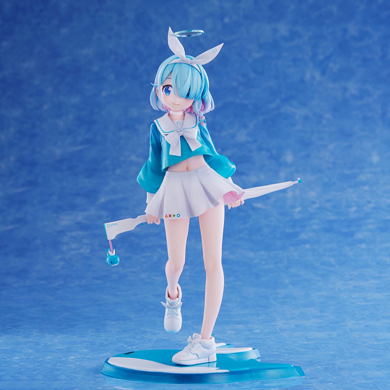 碧蓝航线蔚蓝档案阿罗娜手办水手服二次元动漫可爱美少女模型摆件