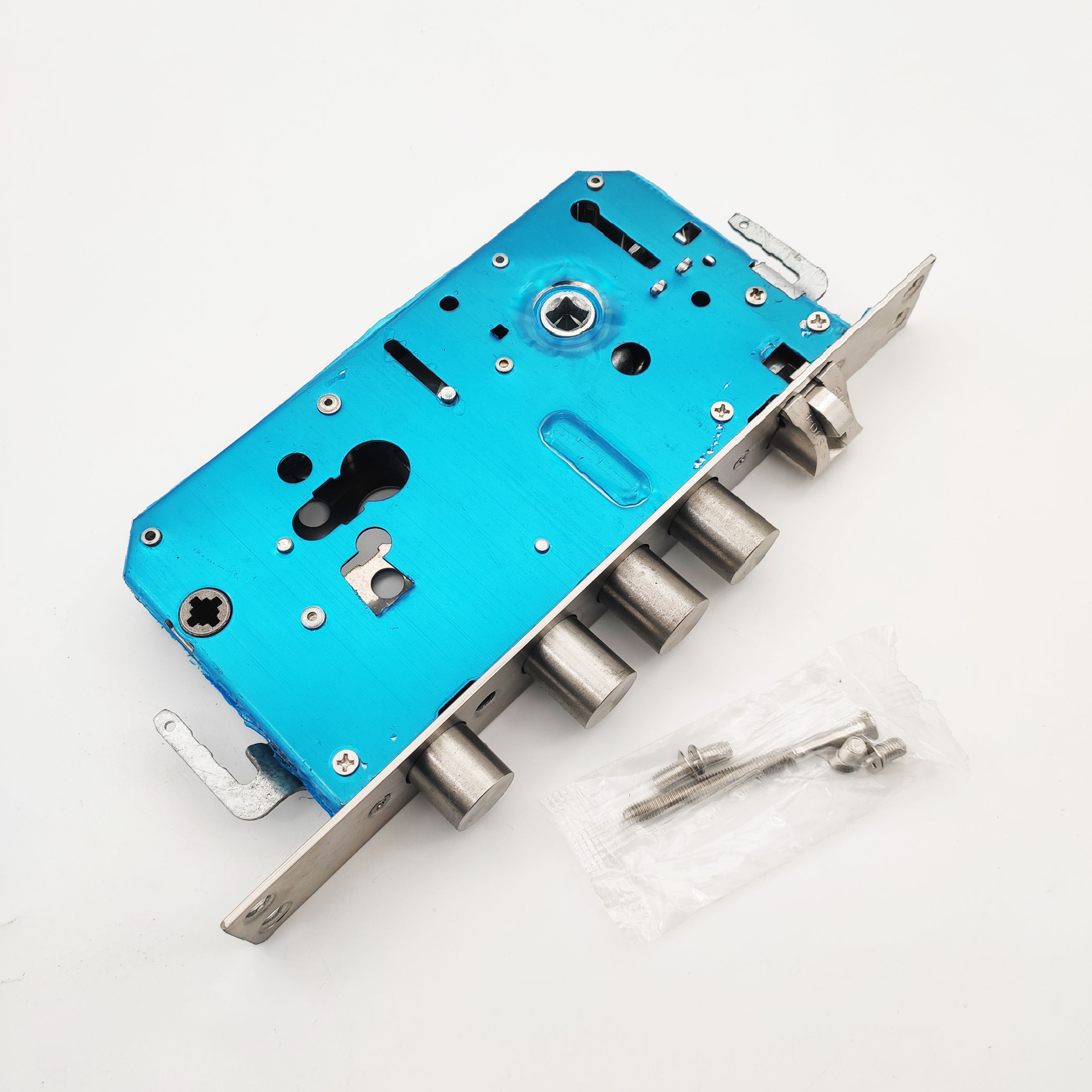 30*240全钢指纹锁锁体 全钢 双活双快锁体 6068智能锁锁体-阿里巴巴