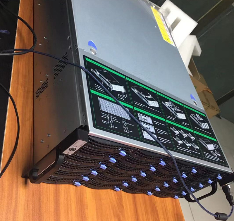 供应奇亚p盘图24 12 36盘奇亚币机箱服务器 显卡矿卡90hx 40 30hx