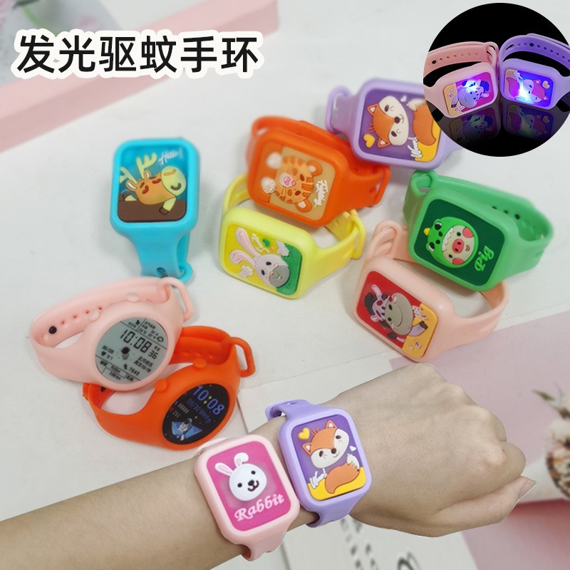 Luminous Mosquito Repellent Bracelet Night Market Stall Stall Supply Flash Children's Small Toys Children Push Small Gifts Wholesale