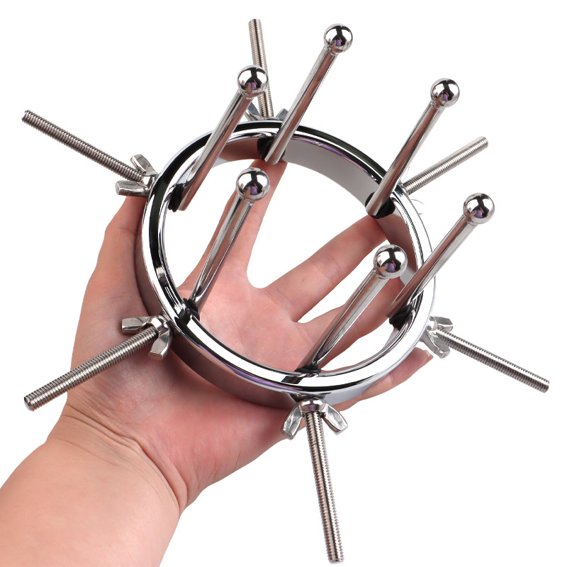 后庭肛塞不锈钢肛门扩张器金属肛肠撑开器菊花自慰窥阴器扩肛器