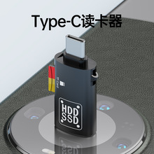 适用于iPhone15手机U盘OTG读卡器Type-C转USB3.0多功能高速读卡器