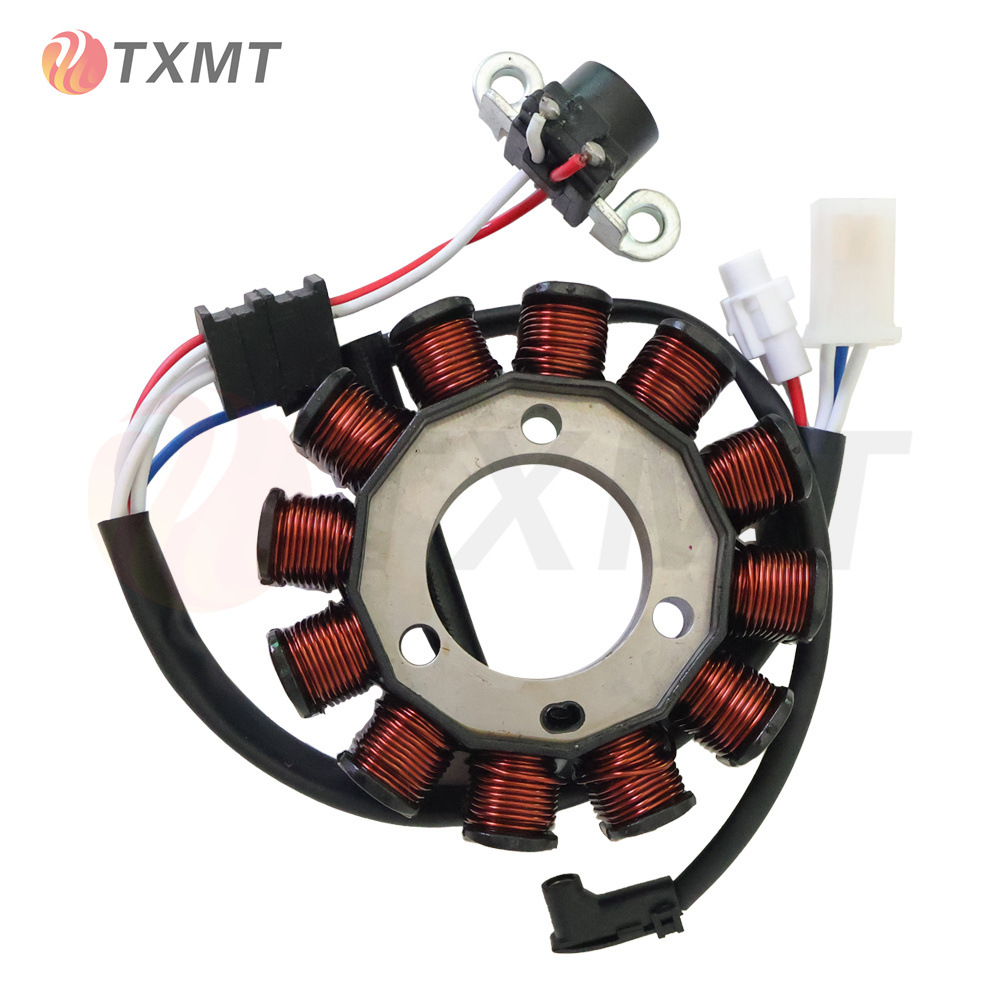 适用于雅马哈 fz16 fz-16摩托车 发电机定子线圈 磁电机线圈-阿里巴巴