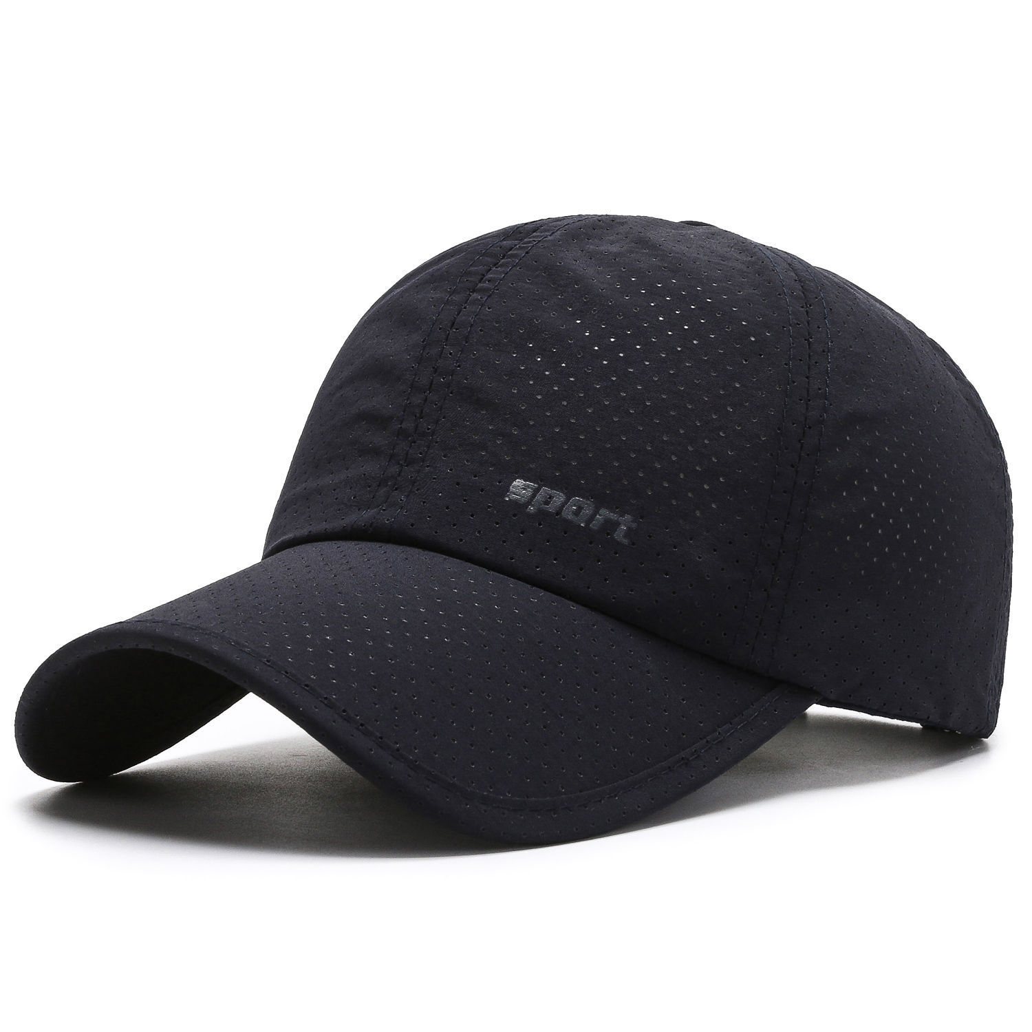 Hat Men's Spring and Summer Quick-Drying Baseball Cap Women's Outdoor Casual Sun-Proof Breathable Fishing Sunshade Peaked Cap Wholesale