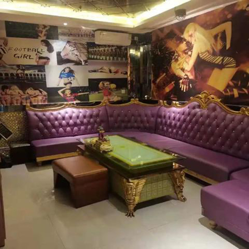 ktv沙发 会所沙发 酒吧沙发 u型沙发 亮光转角沙发 武汉物美价优