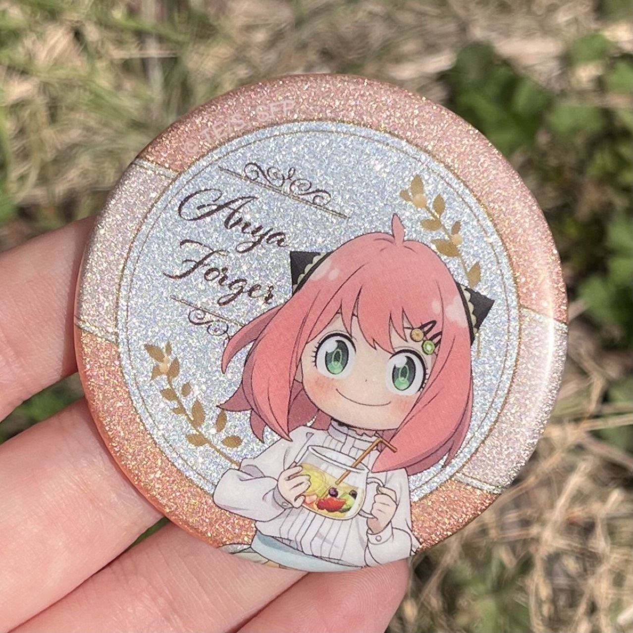 间谍过家家阿妮亚邦德吧唧细闪动漫可爱周边谷子镭射徽章装饰胸针